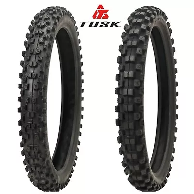 Tusk Ground Wire Tire Set 70/100-19 / 80/90-19 Talaria Sting MX3 MX4 Surron • $99.98