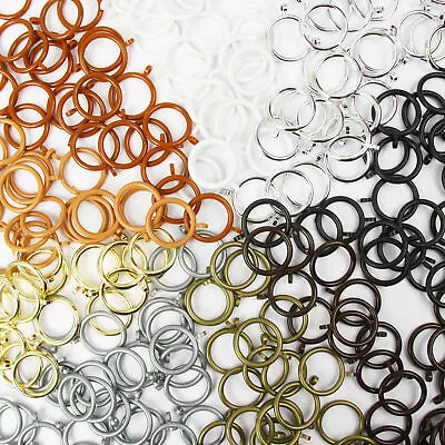 Plastic Curtain Rings For 28mm Poles - 7 Colors - Many Pack Sizes OM • £11.01