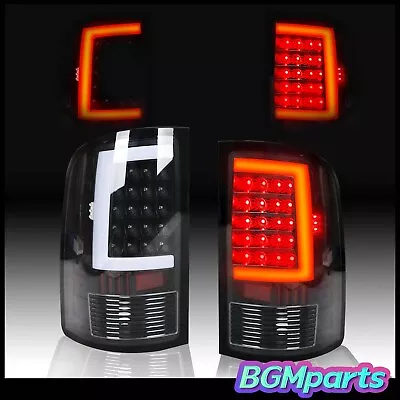 For 2007-2013 GMC Sierra 1500 2500HD 3500HD LED Tube Tail Lights Brake Lamps • $107.99