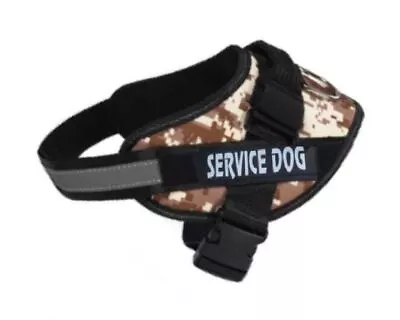 Pet Dog Puppy Harness Vest Adjustable Reflective No Choke Pull S M L XL Camo • $14