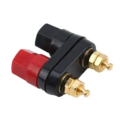 £3.49 • Buy Speaker Amplifier Couple Twin Terminal Binding Post For 4mm Banana Connector Pin
