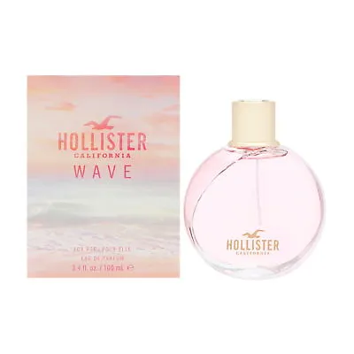 Hollister Wave For Her 100ml Eau De Parfum Spray Brand New & Sealed • £19.54