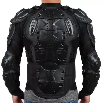 Motorcycle Full Body Armor Chest Shoulder Protection Jackets Racing Suit S-5XL • $71.88