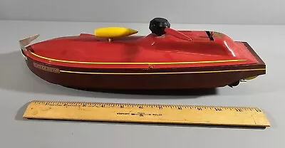 Vintage Liberty Playthings Runabout L-2 Wood & Metal Toy Boat Model • $95