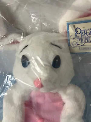 PRECIOUS MOMENTS Plush SNOWFLAKE Bunny Rabbit New Sealed #1739 • $10.95