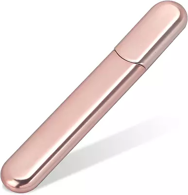 Premium Glass Nail File With Case Crystal Diamond Salon Best Beauty Nail Buffer • $13.85