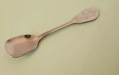 £4.99 • Buy 1977 Silver Jubilee Sugar Spoon Queen Elizabeth II Sheffield Stainless Steel