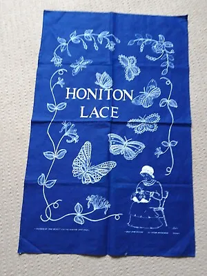 BN All Cotton Tea Towel Honiton Lace Sally Jayne Textiles Honiton Lace Shop • £6.99