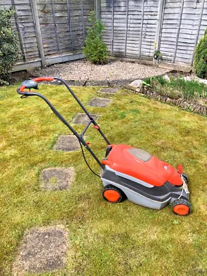 Flymo Roller Compact 340 Lawn Mower. Working Order Incl. Long Power Cable & Plug • £20