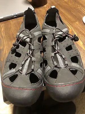 J-41 Jeep Adventure Men’s Groove Ll Gray Water Shoes Size 11M • $17.99