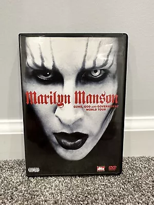 Marilyn Manson - Guns God And Government (DVD 2002) • $5.99