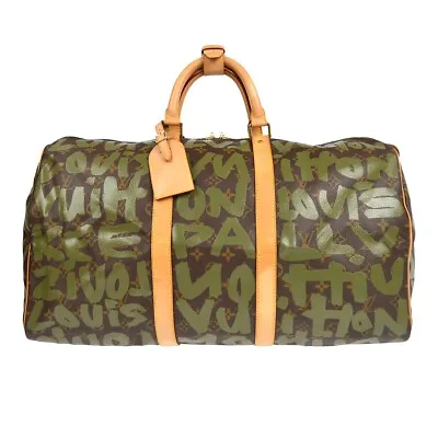 Louis Vuitton Keepall 50 Travel Handbag Monogram Graffiti M92196 Fl0041 58242 • £2396.75