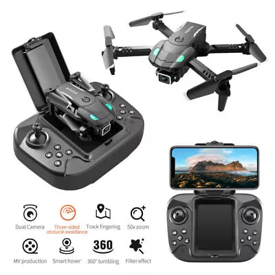 Mini Foldable Wifi FPV RC Camera 2.4G HD Dual Camera Drone Quadcopter Toys Gift • $33.06