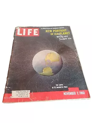 LIFE Magazine November 7 1960 Planet Earth Boris Chaliapin Martin Luther King  • $10