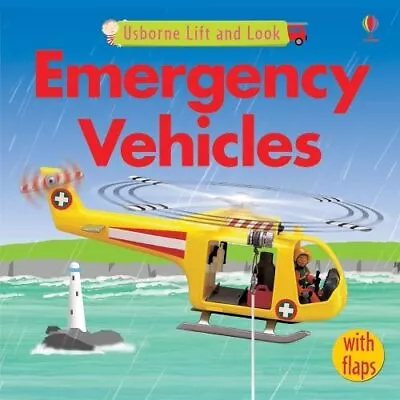 Emergency Vehicles (Lift And Look) By Brooks Felicity Board Book Book The Cheap • £3.49