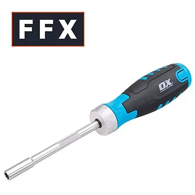 Ox Tools OX- P361501 Pro Multibit Ratchet Screwdriver Set Including 10 Bits  • £16.75