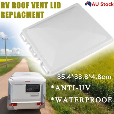 Anti-UV RV Roof Car Vent Lid Cover Replacement Caravan Campers Trailer White AU • $42.56