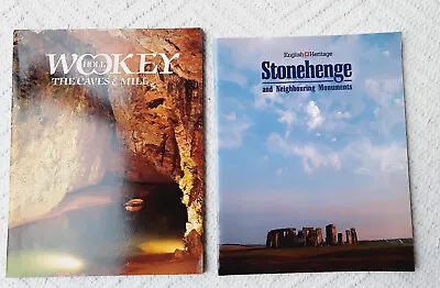 STONEHENGE & NEIGHBOURING MONUMENTS & WOOKEY HOLE CAVES 1990 Guidebooks • £4.58