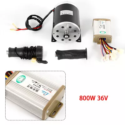 800W 36V Electric Scooter Motor Kit W/control Box And Throttle Fit Go-Kart EBike • $99