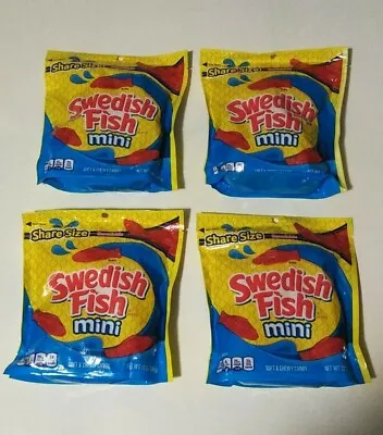 SWEDISH FISH Mini Soft & Chewy Candy Share Size 12 Oz ( 4 BAG ) • $8