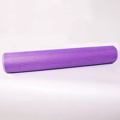 90cm Yoga Roller Physio Pilates Foam Roller Gym Back Training Exercise Massage • $25.99