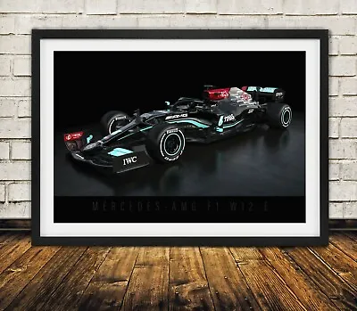 $64.95 • Buy Styled Mercedes-AMG F1 W12 E Performance - High Quality Premium Poster Print