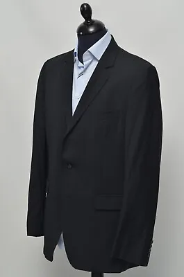 Dolce & Gabbana D&G Luxury Men's Black Wool Blazer Jacket Size 52 Made In Italy • £108