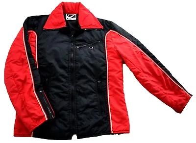 Mens Vintage 70s Red Black Ski Jacket Anorak Retro Sportswear M 38  • £9.95