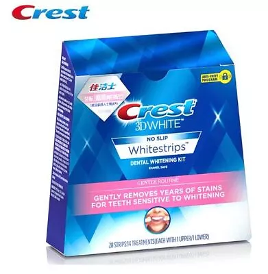 $27.95 • Buy Crest 3D White Teeth Whitening Strips 2/3/4/5 Sealed/pouch Sensitive Gentle Pack