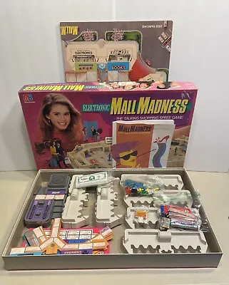 1989 Milton Bradley Mall Madness Board Game 100% Complete Tested & Working  • $149.99