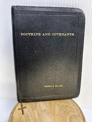 1962 - Book Of Doctrine And Covenants RLDS Enlarged 2 Column. Leather Cover • $25