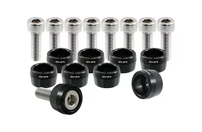 Vms Racing Black 8mm 8 Mm Header Cup Bolt Washer Kit For Honda Acura Jdm Bolts • $929.95