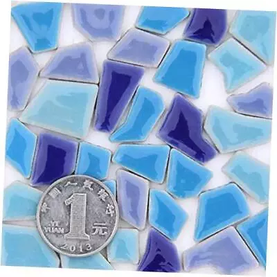 200 G Assorted Colors Mosaic Tiles Crystal Mosaic For 200g Blue Color Mixing • $25.03