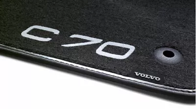 Genuine Volvo C70 Sport Carpet Floor Mat Set (4) Off Black 2006-2013 31267678 • $165.44