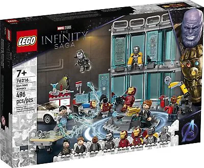 LEGO 76216 Marvel Super Heroes Iron Man Armory - BRAND NEW • $94.50