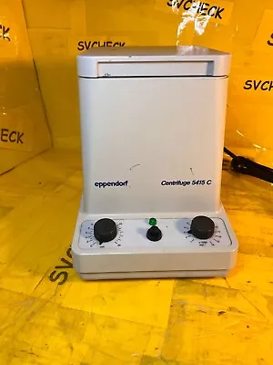 Eppendorf Centrifuge 5415C With Rotor And Lid Tested • $105