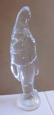 Magnificent Fostoria Crystal Madonna Blessed Mother Virgin Mary • $12