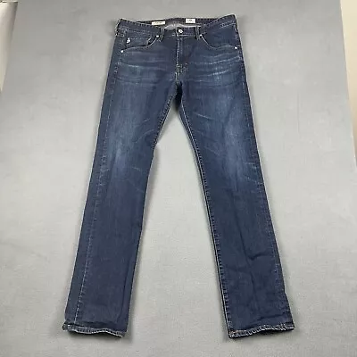 AG Adriano Goldschmied Jeans Matchbox Mens 34 (35x33) Slim Straight Stretch Blue • $39.99