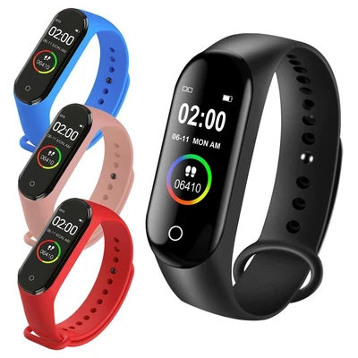 $13.39 • Buy Smart Watch Fitness Tracker Smart Bracelet Heart Rate Blood Pressure Monitor