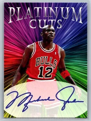 Platinum Cuts Michael Jordan (error Back) Limited Out Of 1000 • $19.97