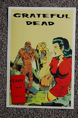 $4 • Buy Grateful Dead Concert Tour Poster 1978 Egypt---
