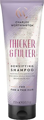 Charles Worthington Thicker And Fuller Shampoo Purple 250 Ml Pack Of 1 • £8.03
