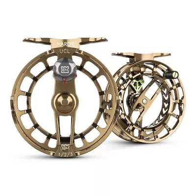 Hardy Ultraclick Ucl 5000 +free Rio Fly Line! - 4-6 Weight Olive Bronze  • $275