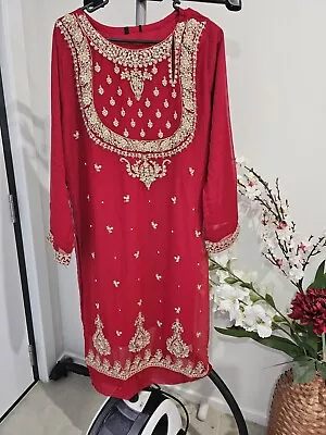 New Wedding Indian Designer Dress Party Wear Salwar Kameez Pakistani Bollywood • $65