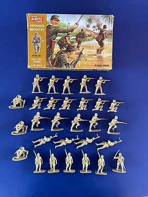 AIRFIX Toy Soldiers Japanese Infantry Boxed 1/32 Scale WW2 (full Set Of 29) • £20.99