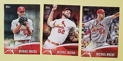 Lot Of 3 2014 Topps Update The Future Is Now Michael Wacha St. Louis Cardinals • $2