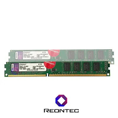 4GB PC RAM Kingston PC3 - 10600 DDR3 KVR1333D3N9/4G Memory Low Profile • £7.70