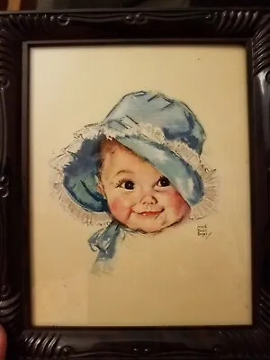Vintage Maud Tousey Fangel Baby Picture Print • $8