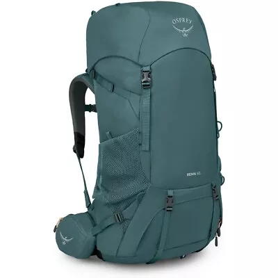 Osprey Renn 65L Women's Backpacking Backpack Cascade Blue/Melon Orange • $175