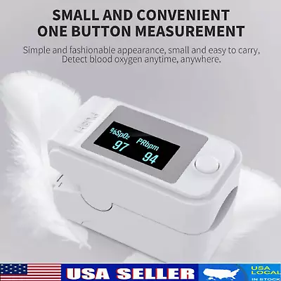 High Precision LED Non-invasive Blood Glucose Meter Measure Pulse Rate Device US • $10.22